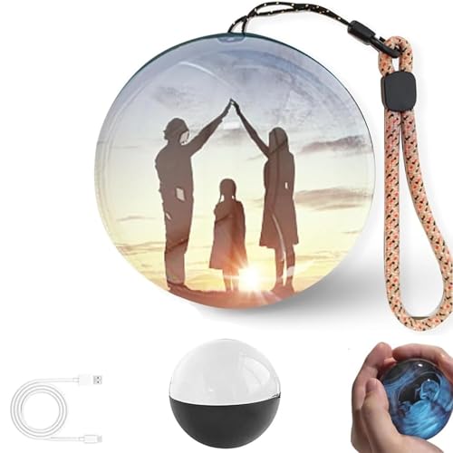 Memory Orb Ball 3D Ultrasound Lamp 21in LED Crystal Ball Video Player Q536