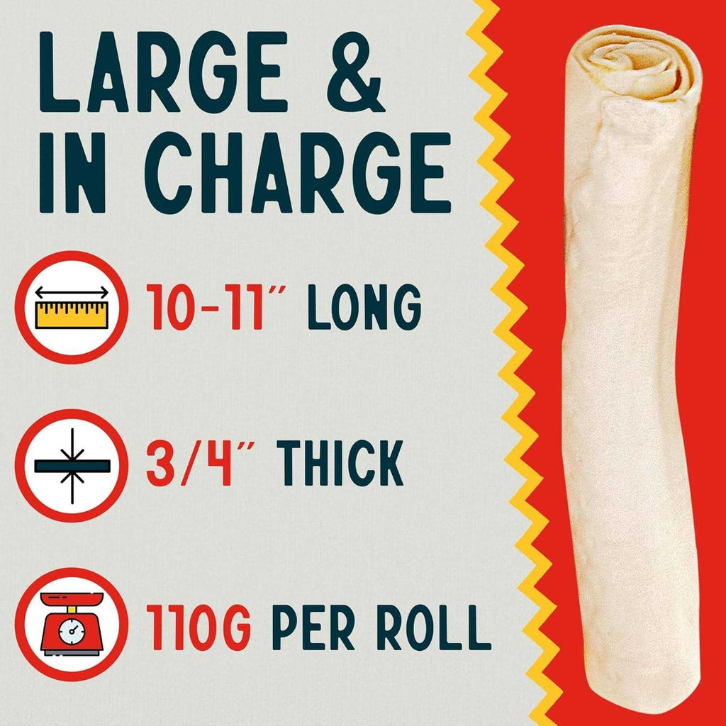 10-11 Dog Rawhide Chews H71445