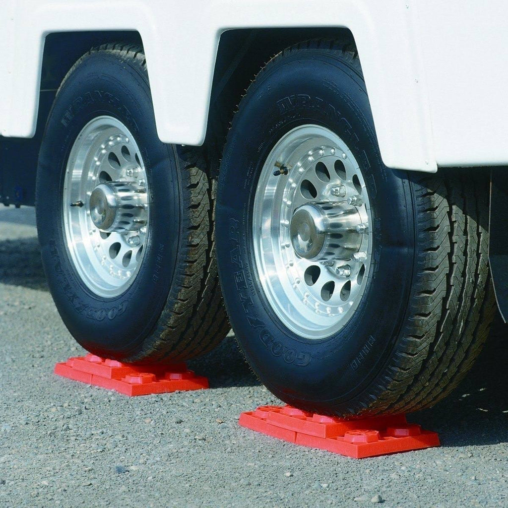 10 Pack Interlocking Leveling Blocks RV Trailer Camper W60081