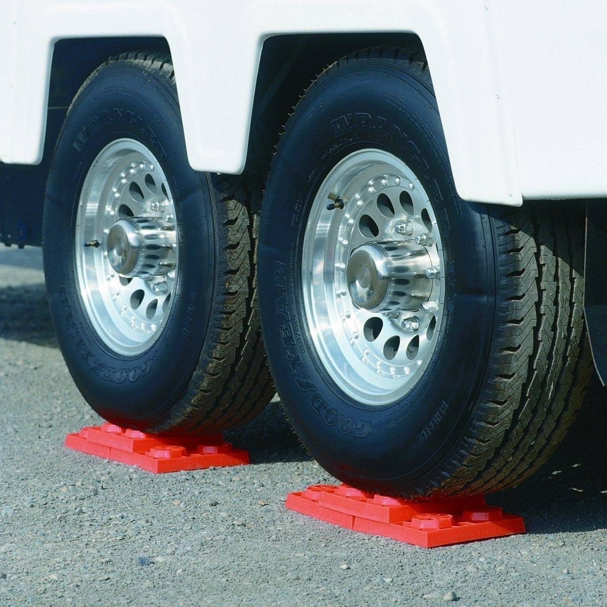 10 Pack Interlocking Leveling Blocks RV Trailer Camper W60081
