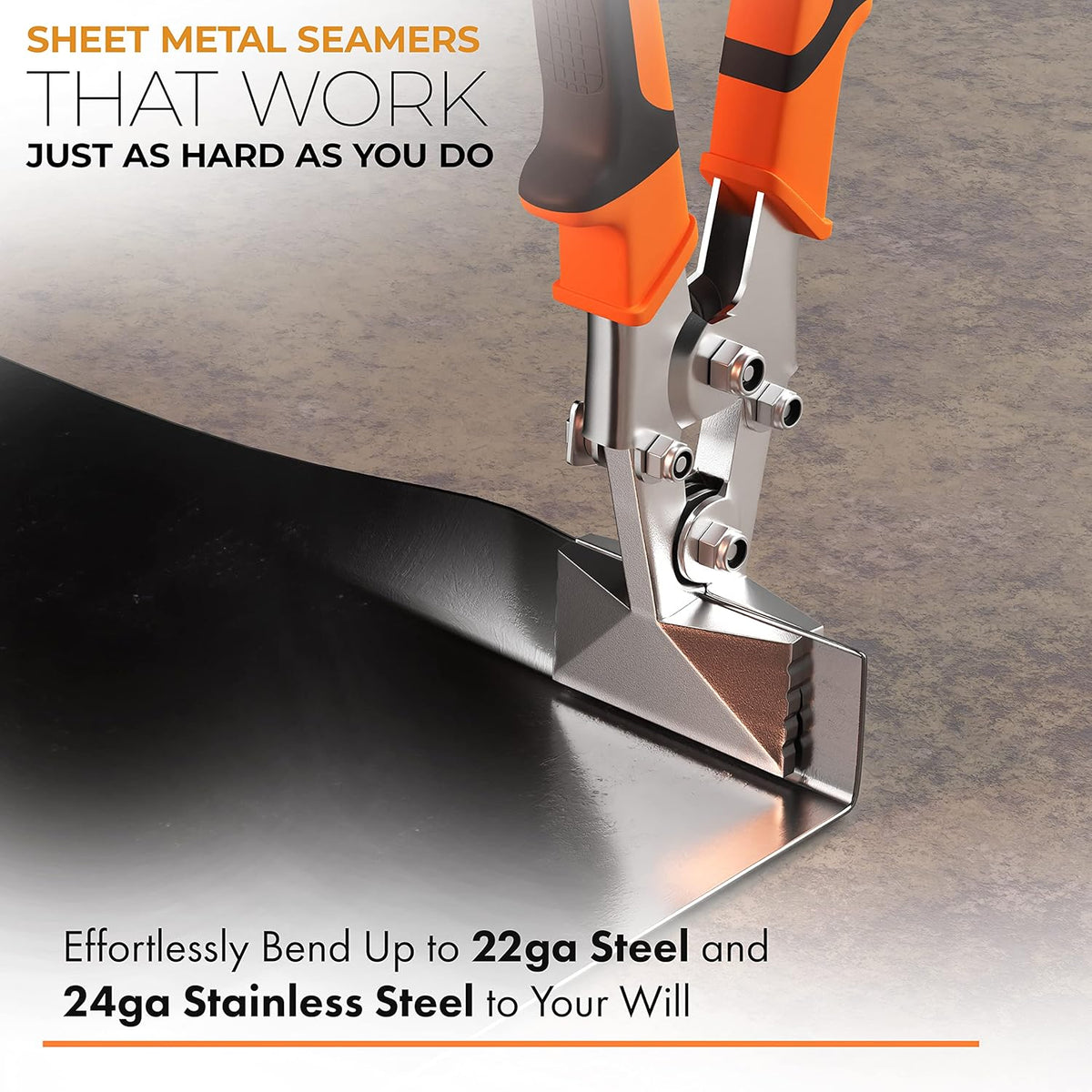 Sheet Metal Hand Seamer 3 Inch Z8502