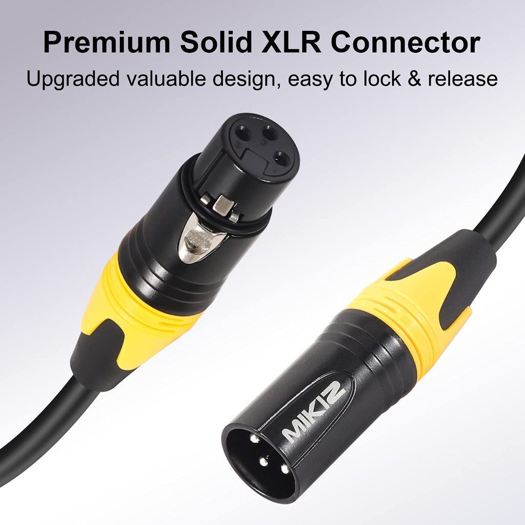XLR Microphone Cables 25ft 4 Pack T6849