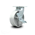 6 inch Semi Steel Cast Iron Swivel Caster with Brake N484
