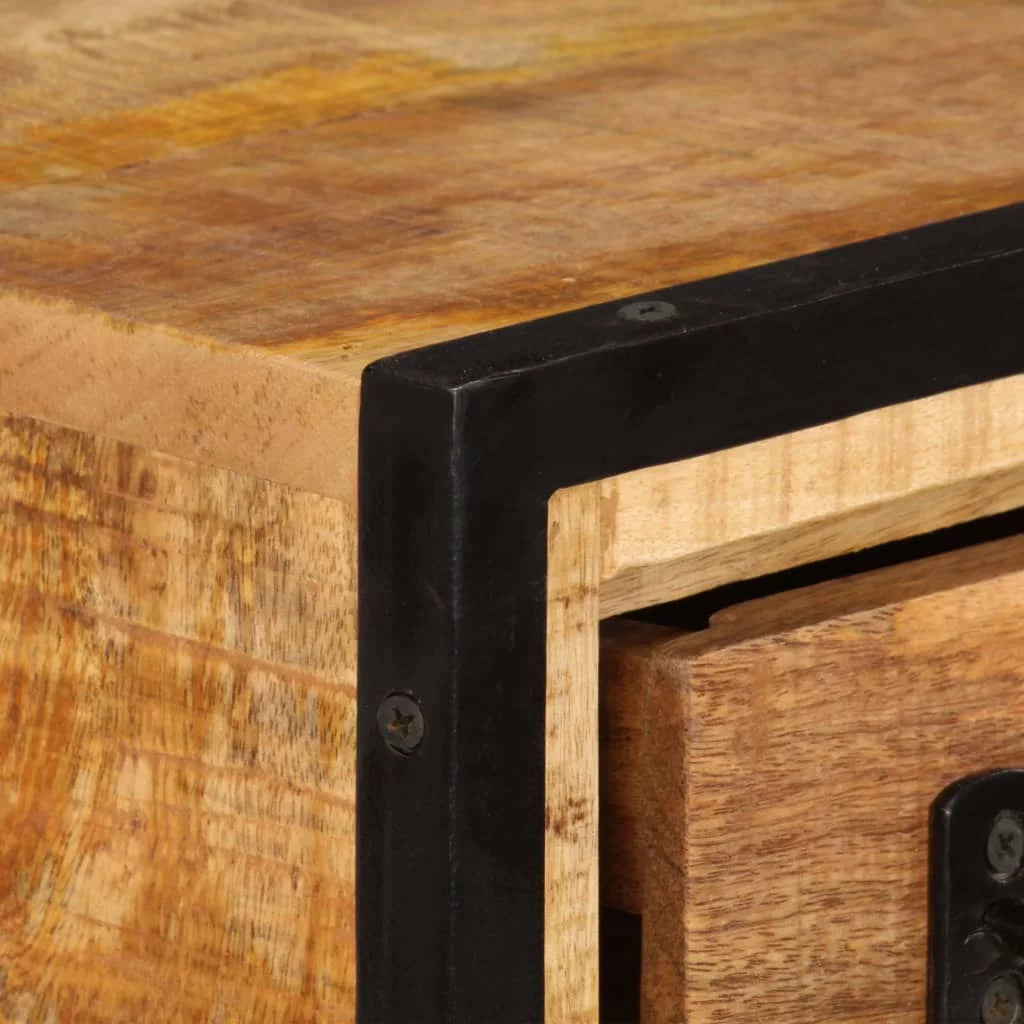 TV Cabinet with Drawers Solid Mango Wood C990