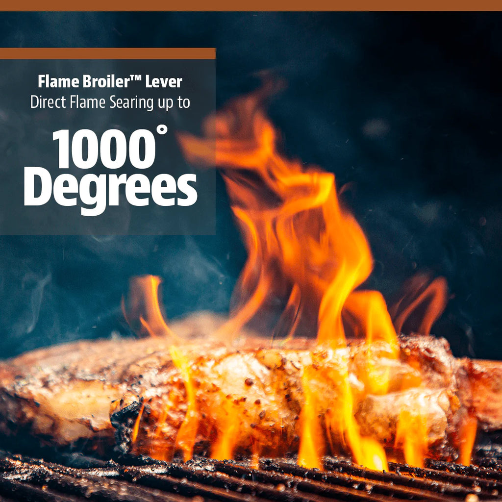 Wood Fired Pellet Grill and Smoker C100372