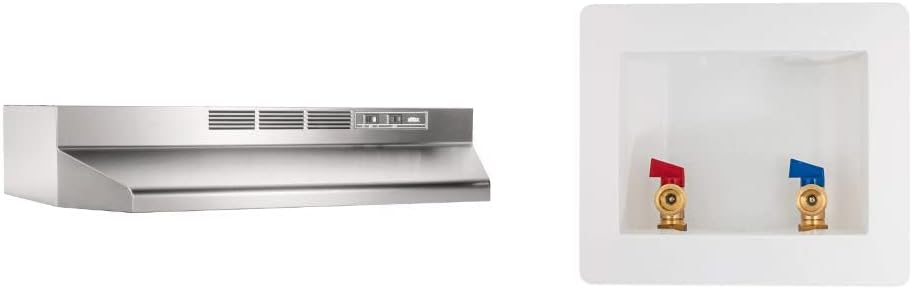 Non-Ducted Under-Cabinet Range Hood Insert, 24-Inch, Stainless Steel O7548