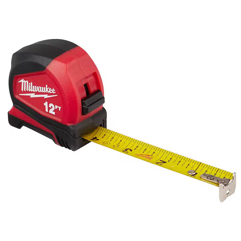 12 ft. Compact Tape Measure with Pliers E785333