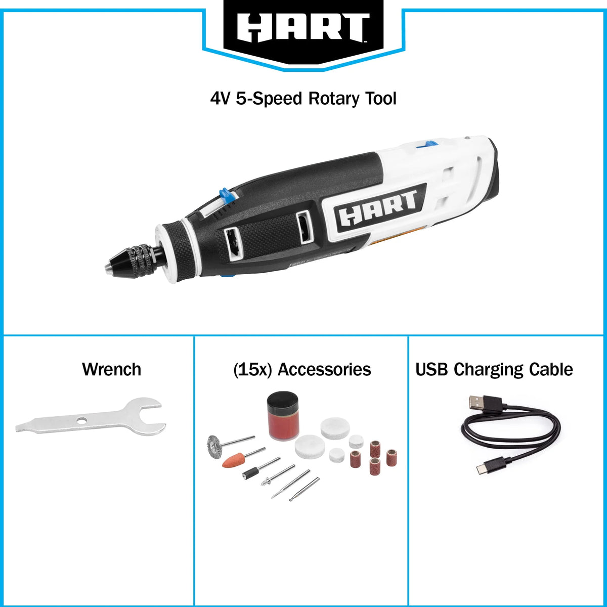 4-Volt Rotary Tool Kit with Accessories I705