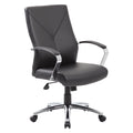 Grey LeatherPlus Executive Chair X663