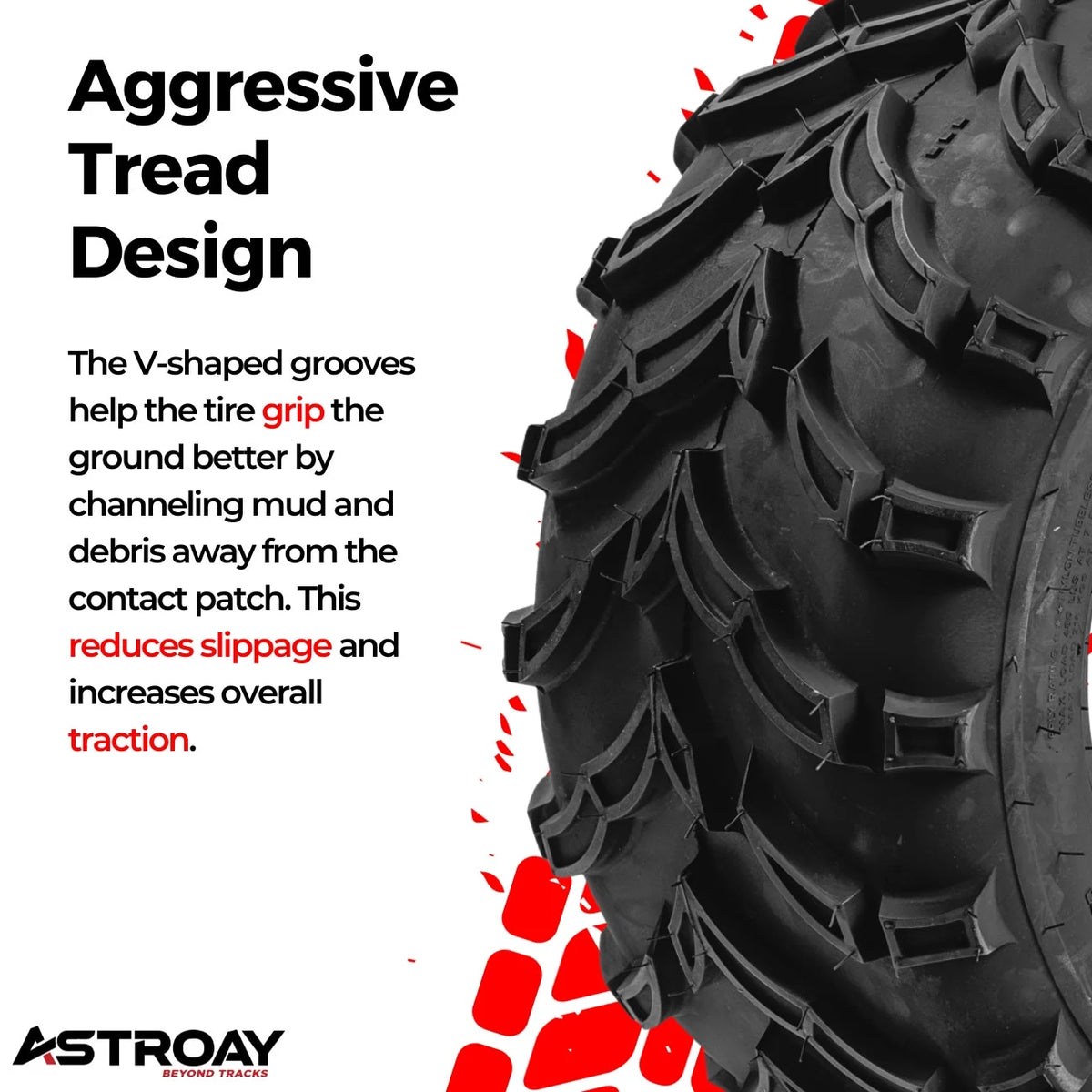26 x 11 - 12 Utility ATV/UTV Tire Z34380
