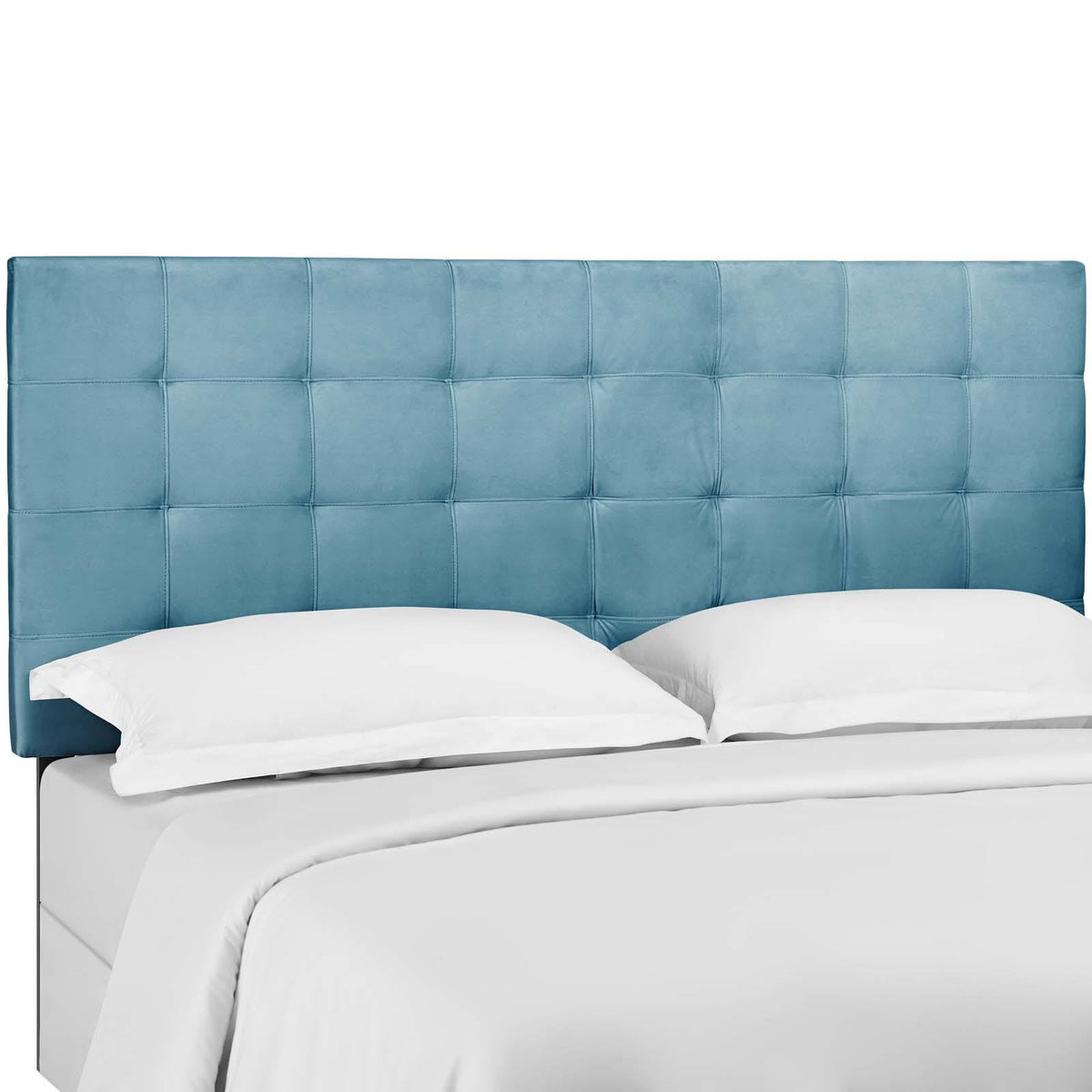 King and California King Upholstered Performance Velvet Headboard F431387