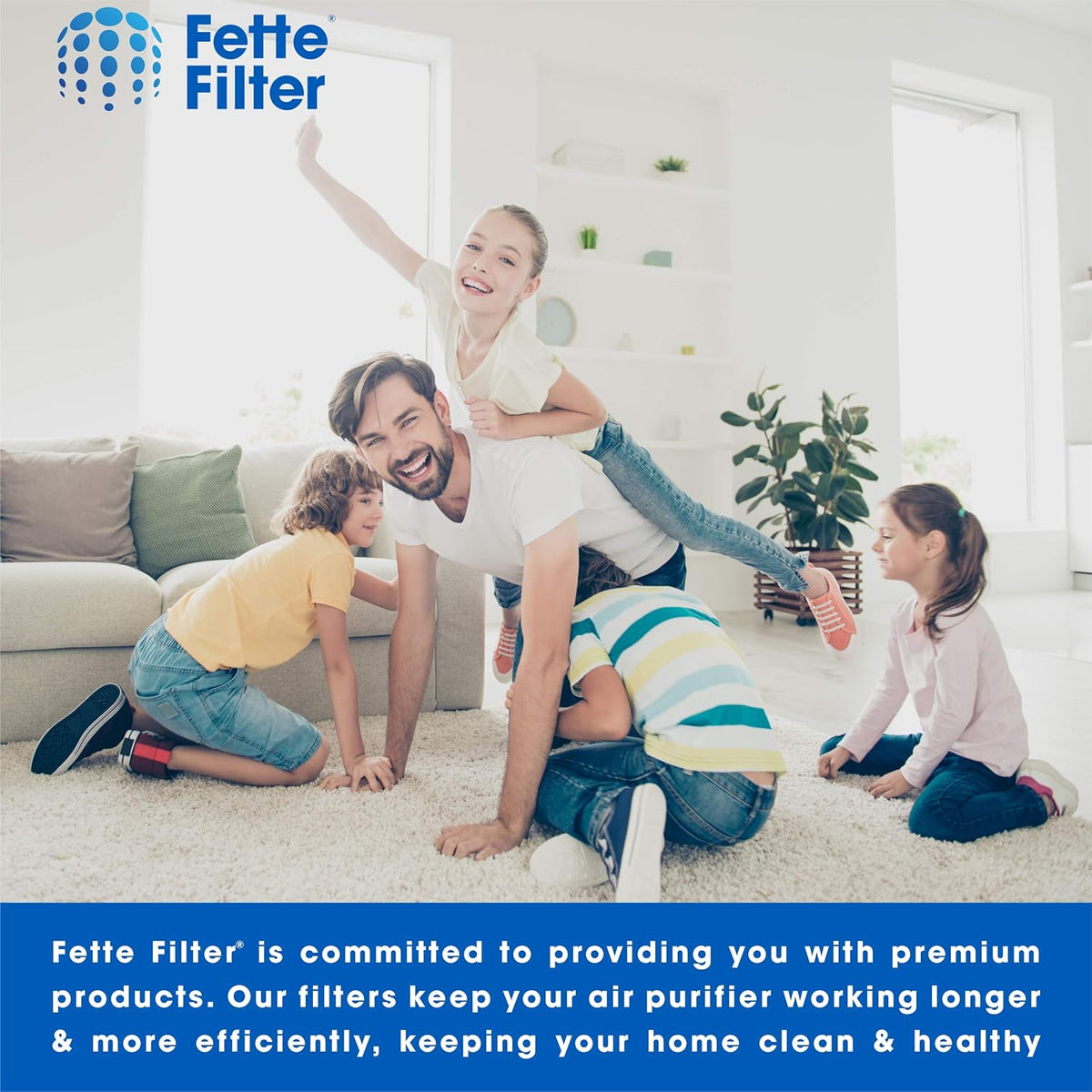 2 HEPA Filters & 8 Carbon Pre Filters Q24937