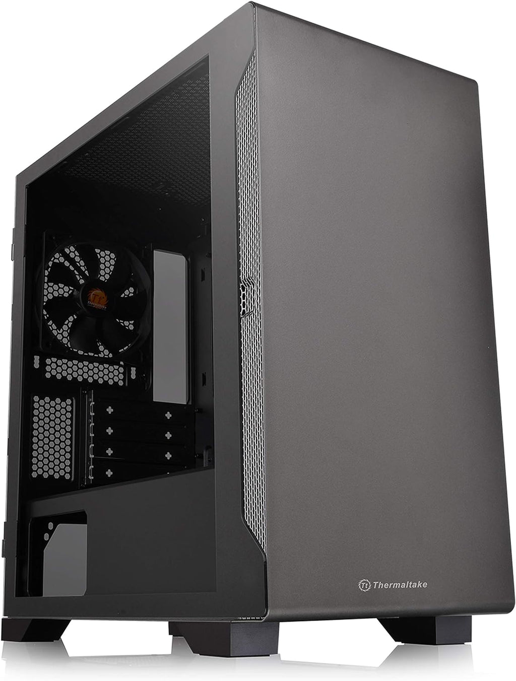 Micro-ATX Mini-Tower Computer Case with 120mm Rear Fan, White F560