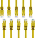 Cat5e Ethernet Patch Cable 1 Foot Yellow E842277