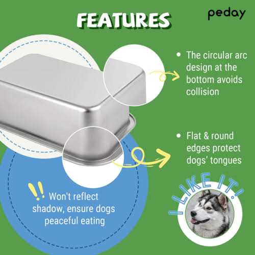 Large 304 Stainless Steel Dog Water Bowl J848