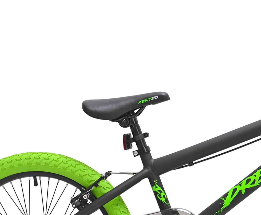 20 in. Green and Black BMX Bike K7233
