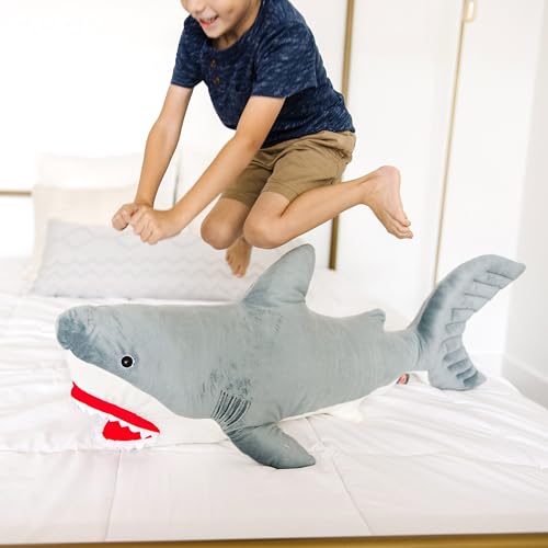 Giant Shark Lifelike Stuffed Animal Y725944