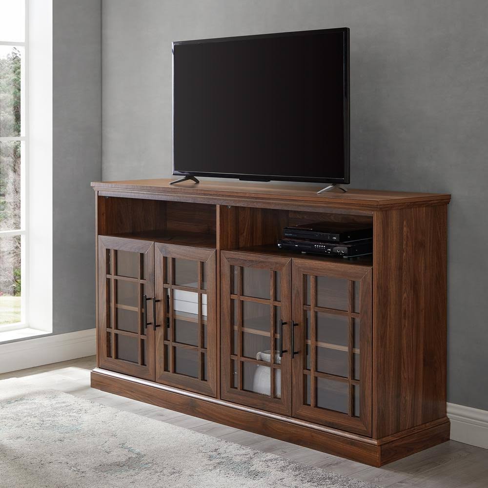 52x22 Wide 2 Door Farmhouse Laminate Media Cabinet I574969