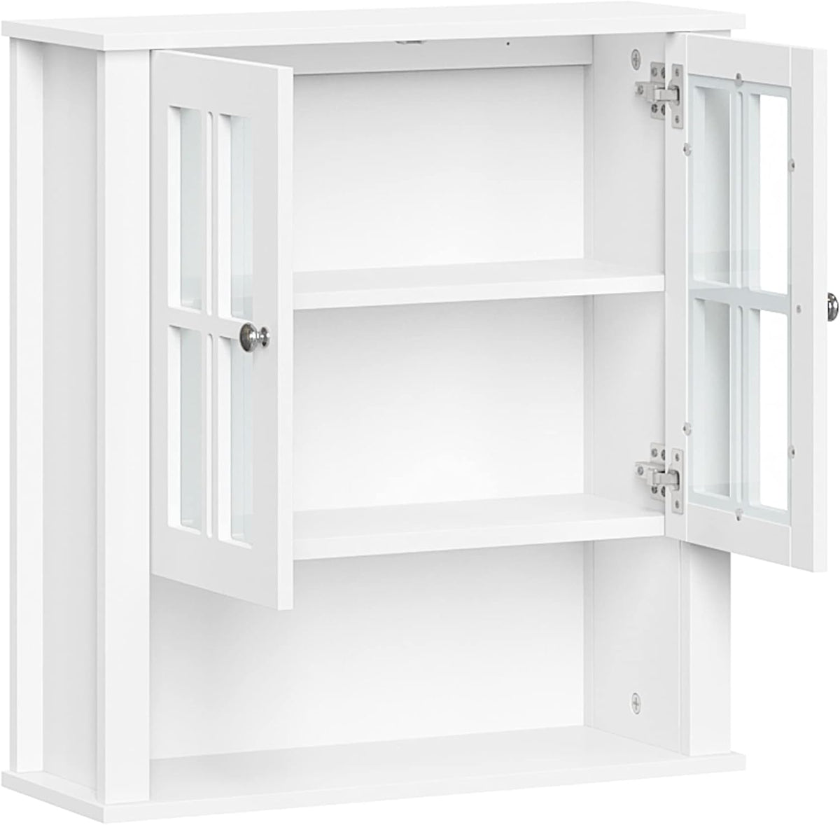 White Two Door Wall Cabinet Y582200