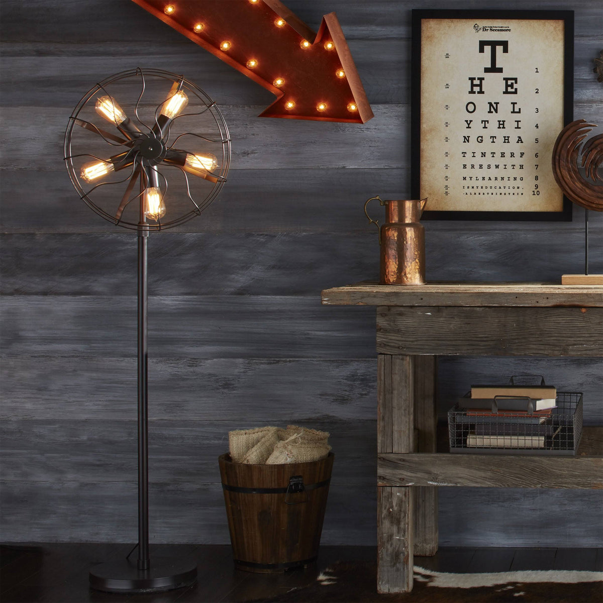 Industrial Floor Lamp I352734