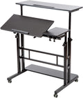 Adjustable Mobile Standing Desk with Wheels L2644