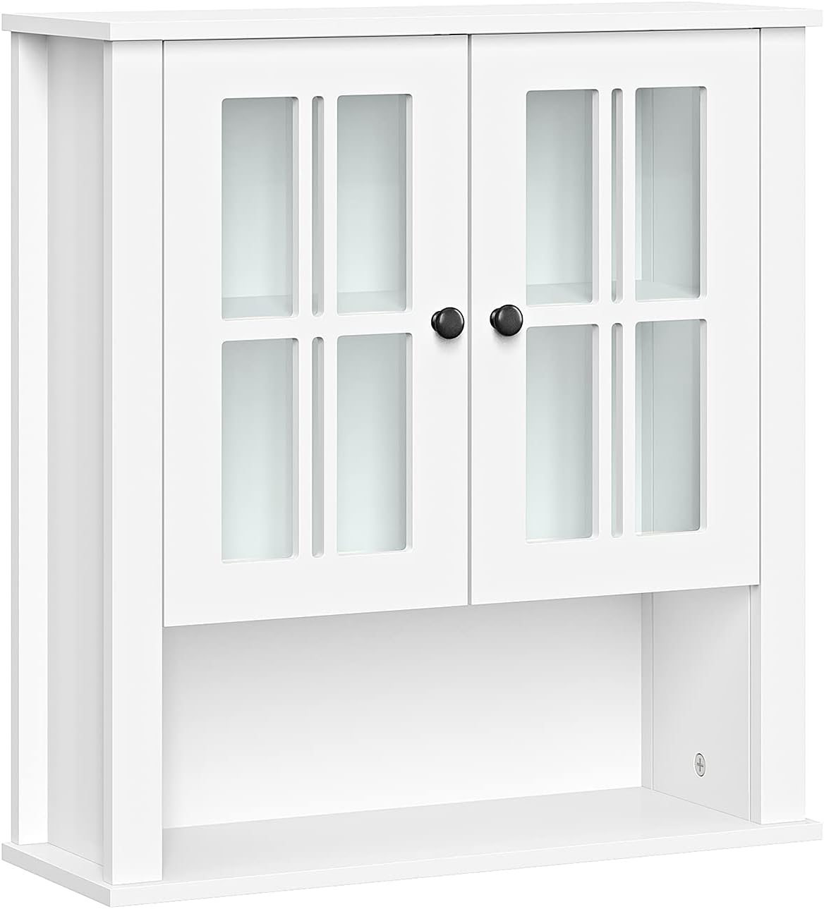 White Two Door Wall Cabinet Y582200
