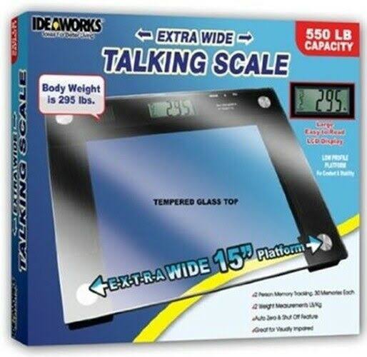 Large 550 lb Capacity Electronic Bathroom Scale R62664