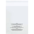 1.5 Mil Resealable Suffocation Warning Poly Bags T359