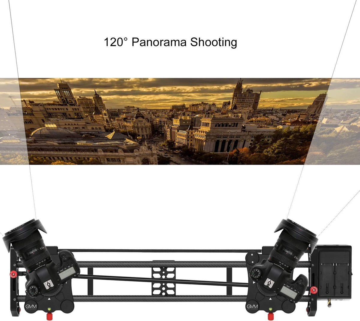 Wireless Carbon Fiber Motor Camera Slider N15094