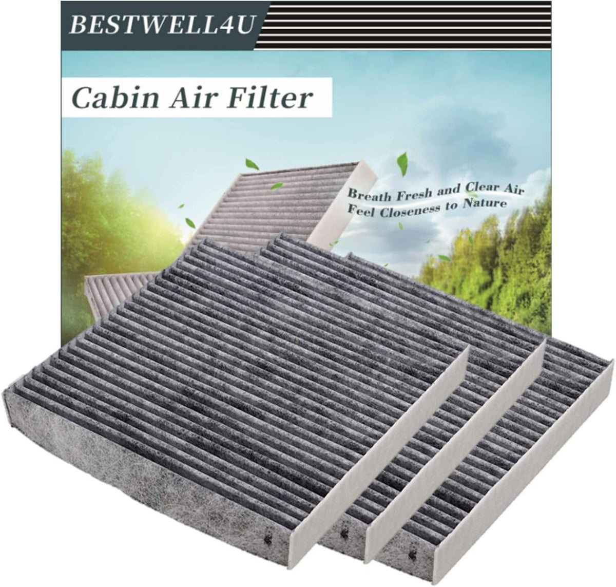 White Cabin Air Filter 3 Pack K9279