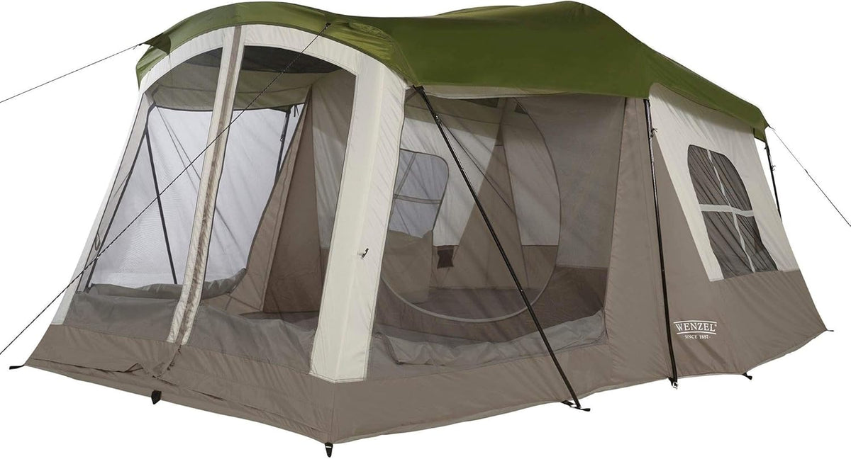 8 Person Water Resistant Tent with Screen Room I2810