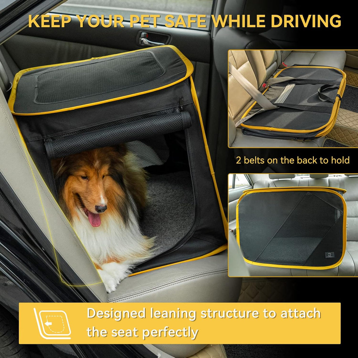 Pet Car Travel Crates Carrier H619747