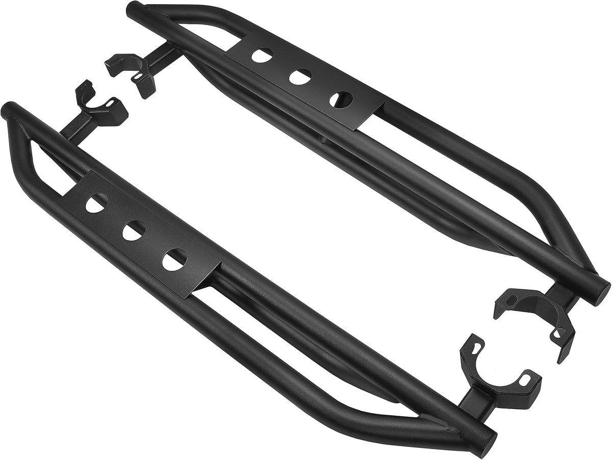 Black Steel Side Step Running Board M777346