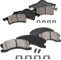 Ceramic Brake Pads with Rubber Shims and Hardware G201