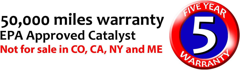 Catalytic Converter Set of 2 Driver and Passenger Side O946989