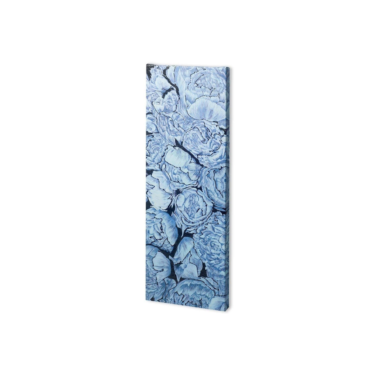 Blue Peonies Canvas Art D26857