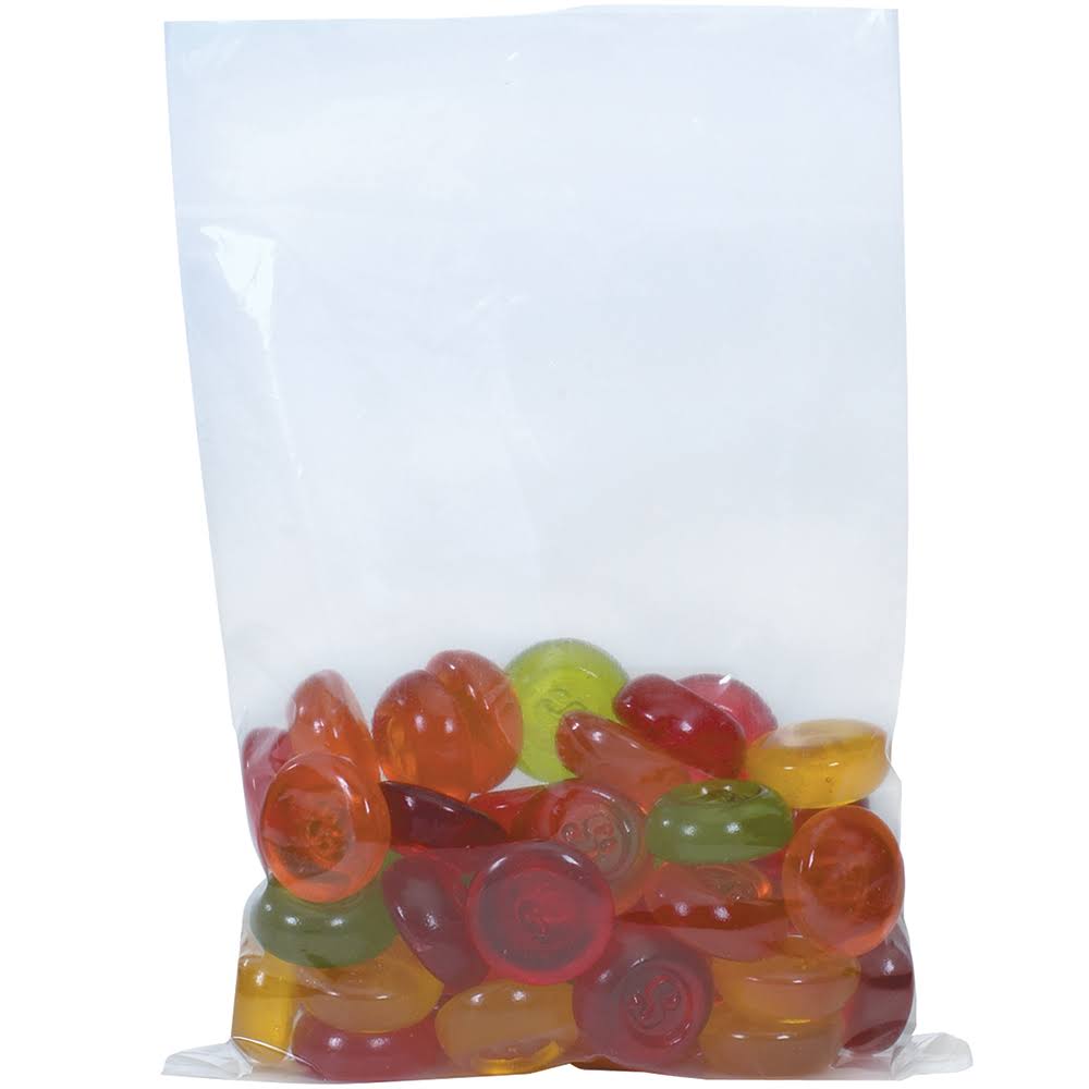 1.5 Mil Clear Poly Bags 9x22 1000/Case K40035