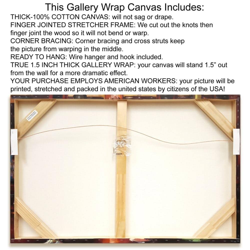 Giclee on Gallery Wrap Canvas G8194