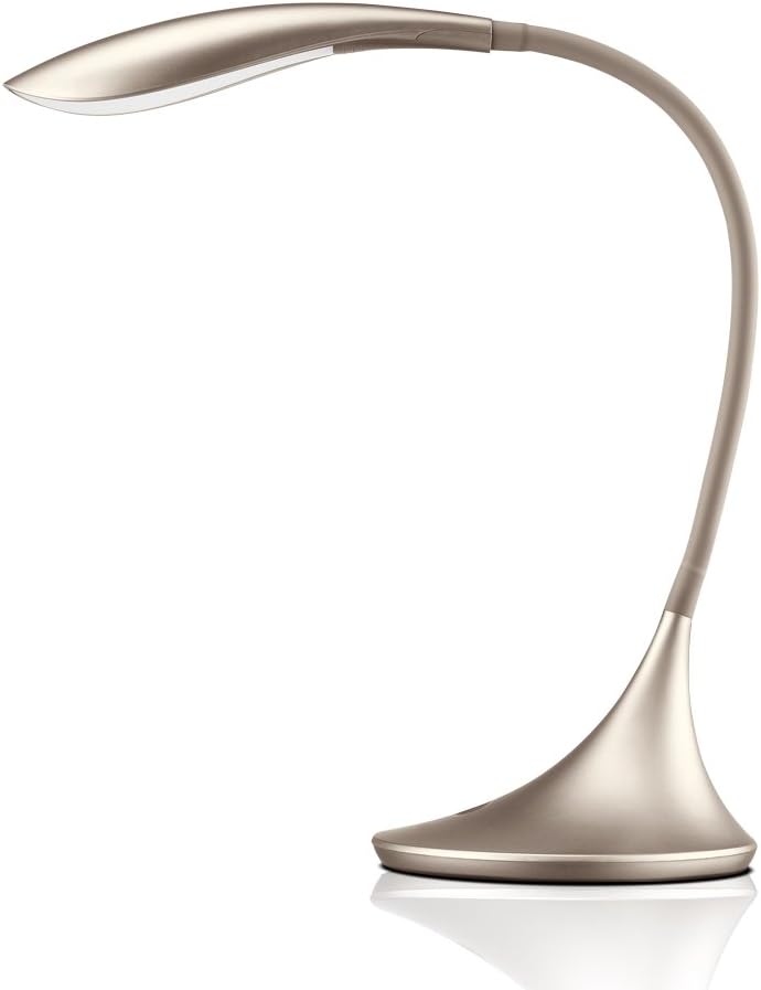 Gold Dimmable LED Desk Lamp with Touch Control O930046
