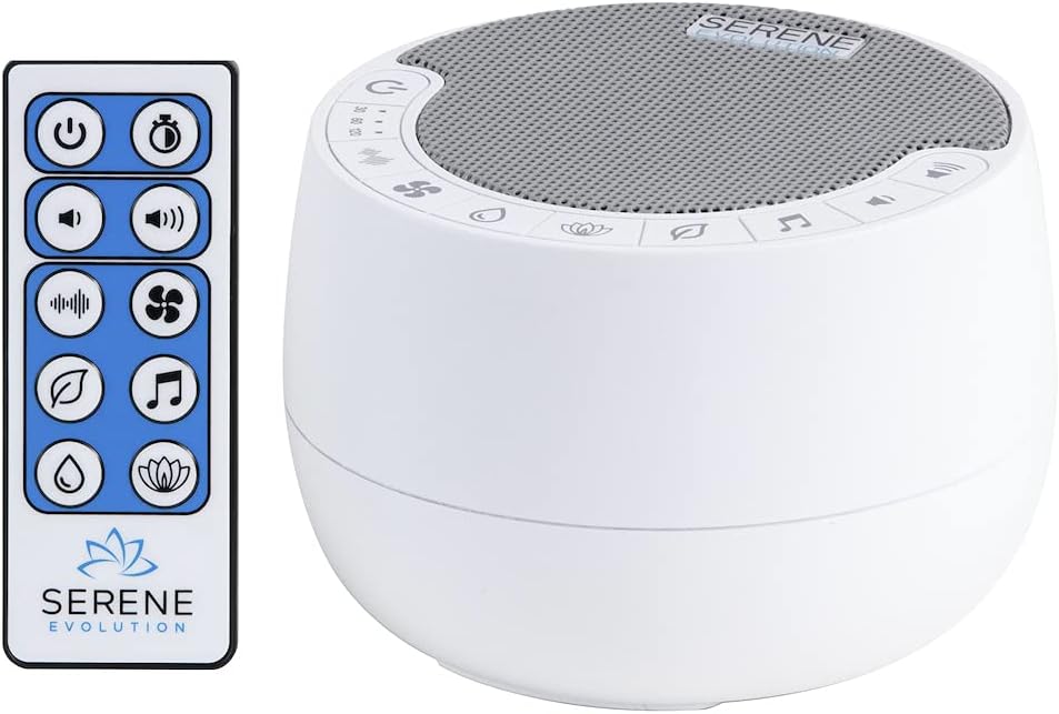 White Noise Machine with 70 Sounds J6281
