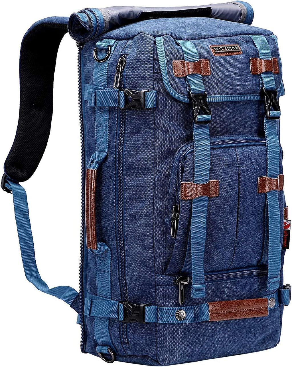 Canvas Backpack Convertible Shoulder Rucksack Q886100