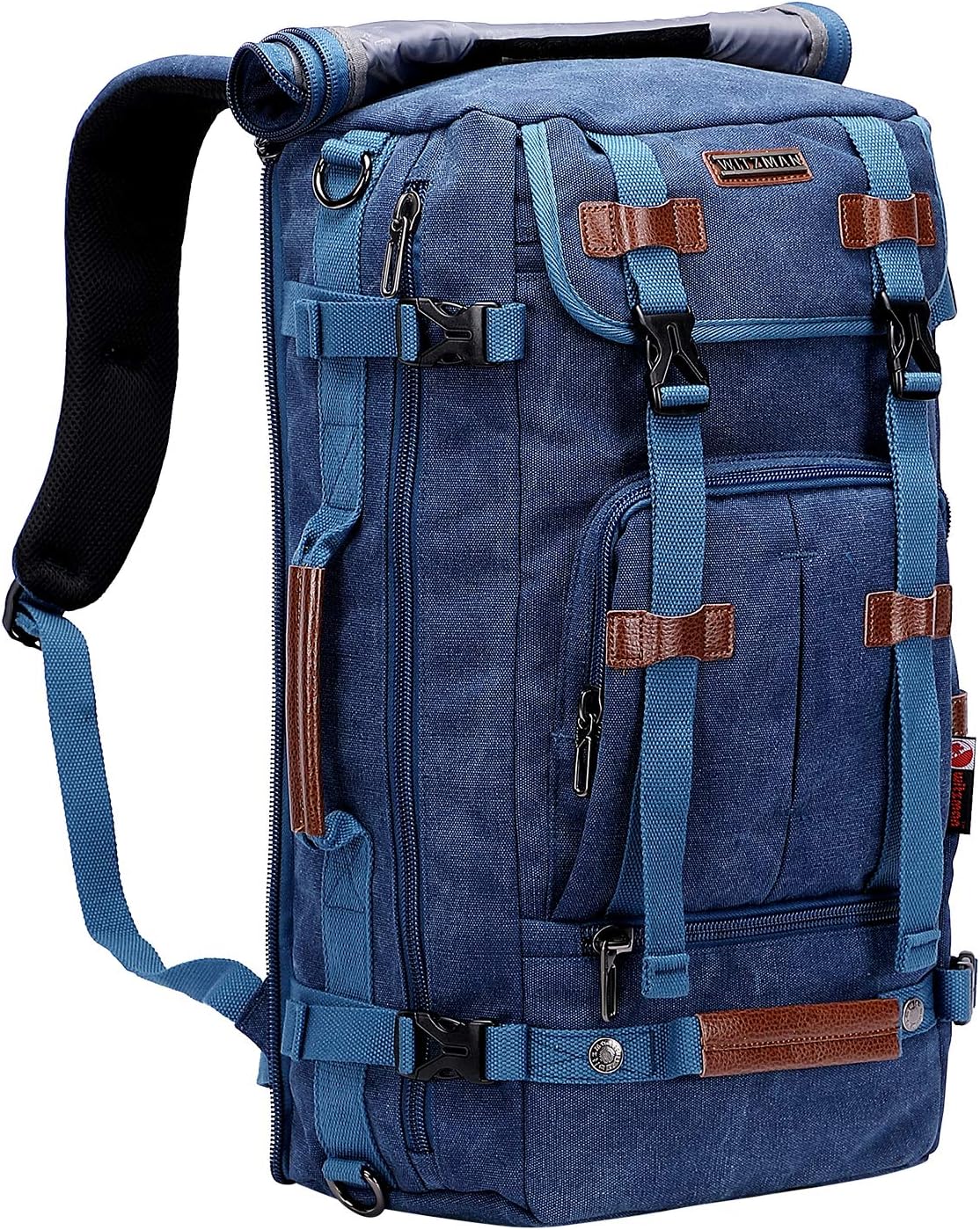 Canvas Backpack Convertible Shoulder Rucksack Q886100