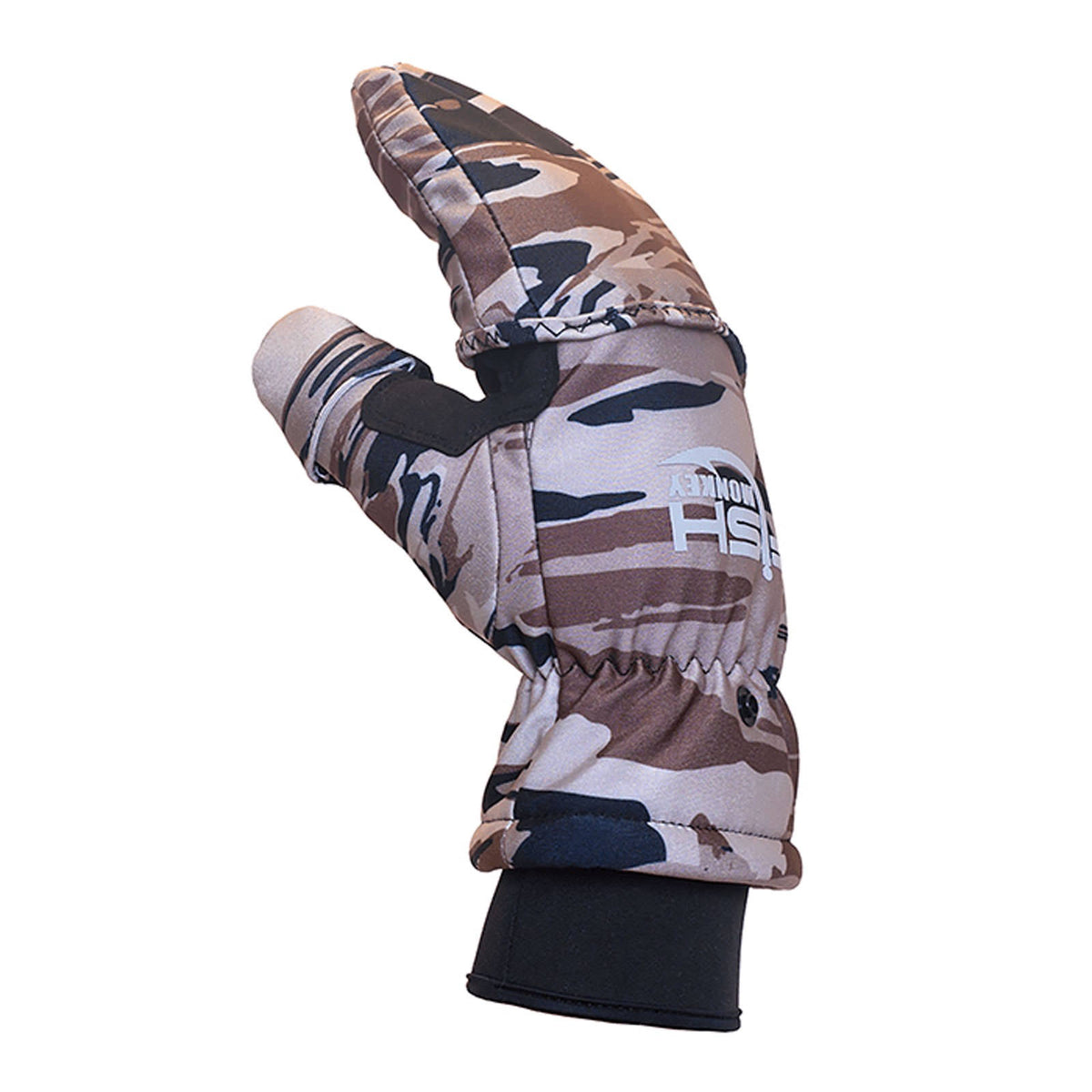 Insulated Camo Fishing Gloves N947