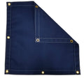 15' x 15' Blue Polyester Canvas Tarp Q715213