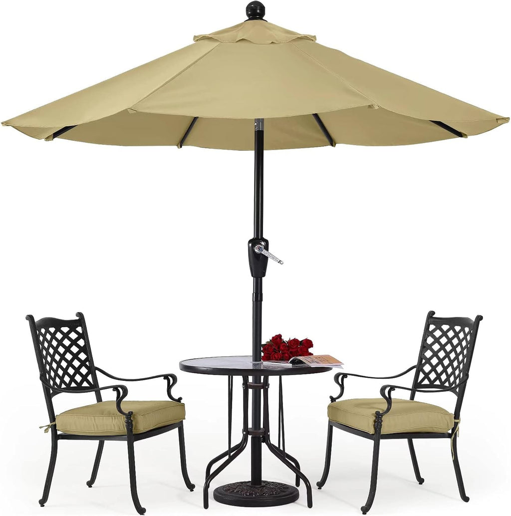 10' Patio Umbrella with Push Button Tilt G180