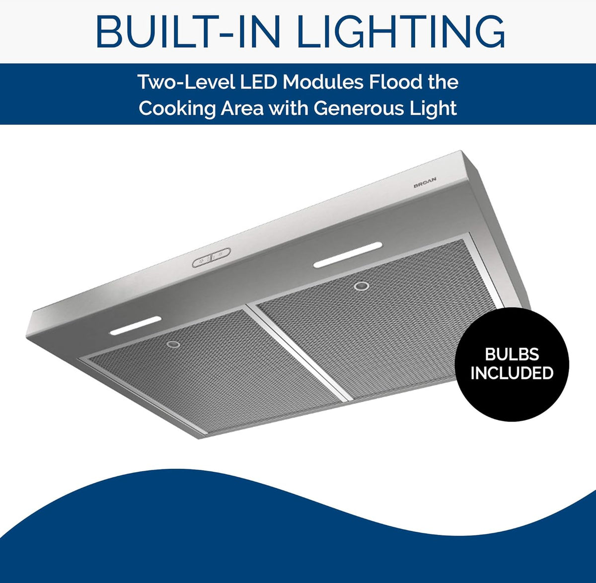 Stainless Steel Range Hood with Light U396119