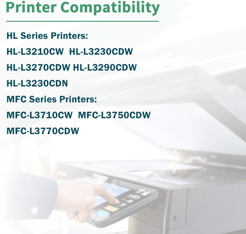 Compatible Toner Cartridge Replacement 4 Pack J562236