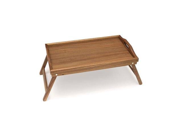 Acacia Bed Tray with Folding Legs O8512