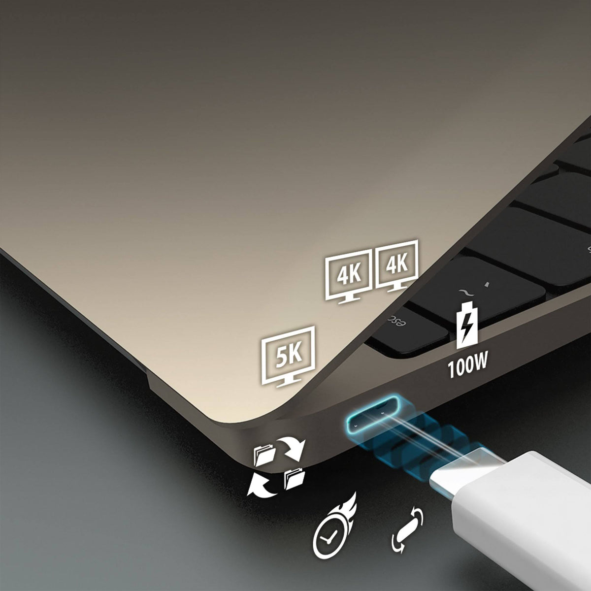 Thunderbolt cable 3.3 ft A7516