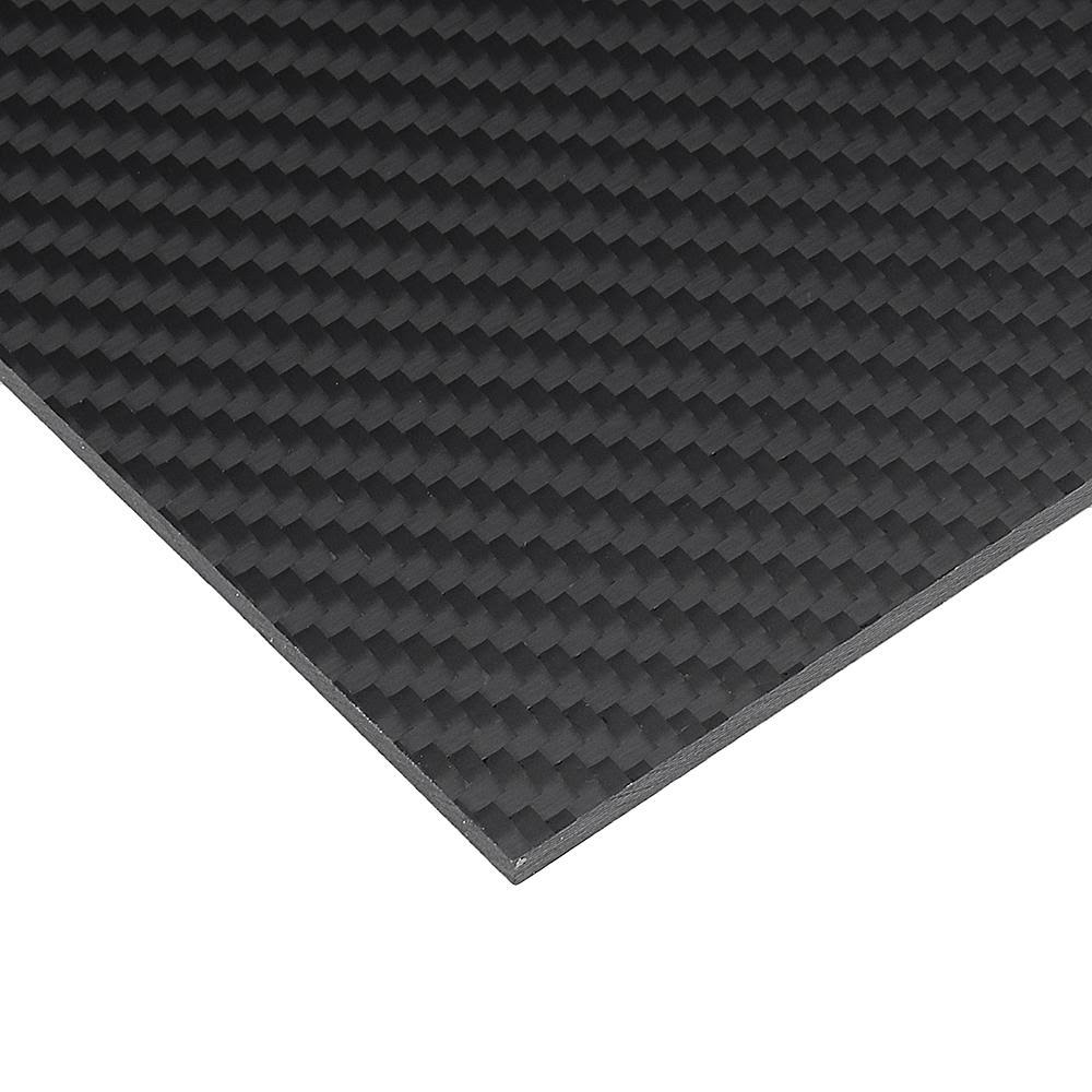 250x420mm 3K Carbon Fiber Plate Plain Weave Matte Panel Sheet T405